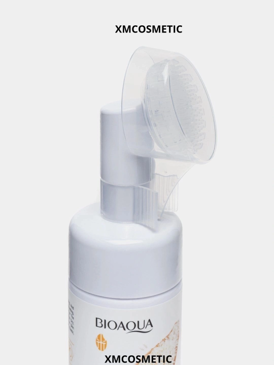 Bioaqua yuvish uchun ko'pik, guruch suvi, akne bilan kurashadi, penka, yuz yuvish, 120 ml