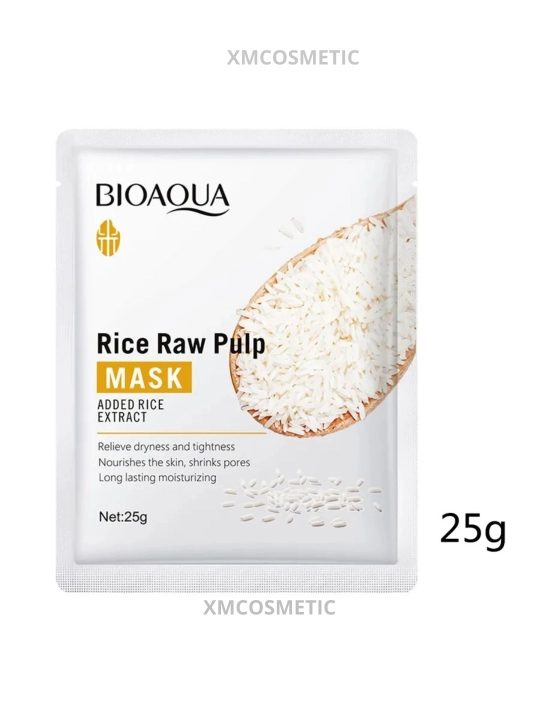 Yuz uchun matoli niqoblar,maska,Bioaqua,niqob,to'plam,5 va 10 dona,namlantiruvchi,25 ml