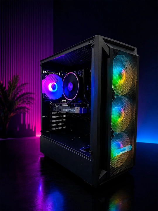 Black Falcon – Gaming Kompyuter |Intel Core i3-10-avlod | GTX 1650 4GB|DDR4 16GB|SSD 256GB - 