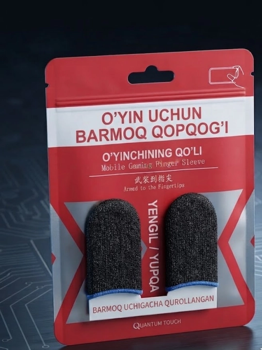 Sensorli ekran uchun barmoq qopqog'i (Finger Sleeve), 2 dona