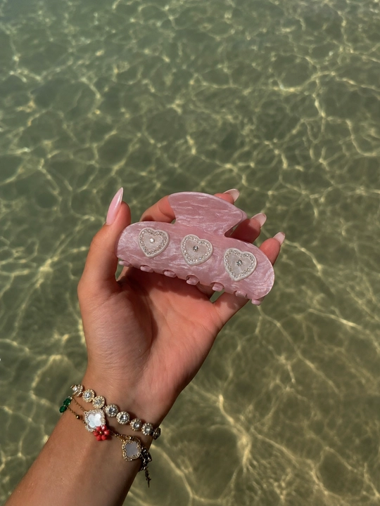 Заколка крабик для волос, классическая - 