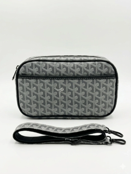 Барсетка для мужчин, из эко-кожи, через плечо GOYARD