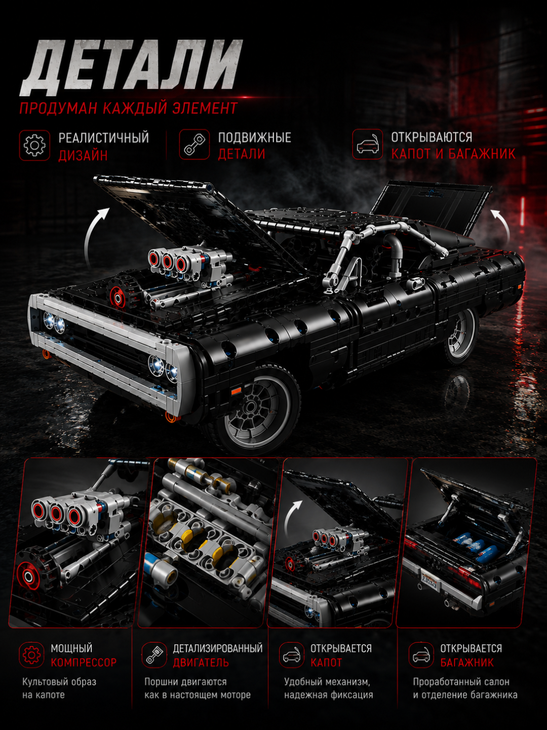 Конструктор лего машинка, игрушки лего техник, Porsche, Ferrari, F1, игрушки от 8 лет