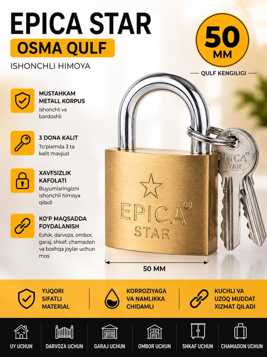 EPICA STAR 50 mm osma qulf - 