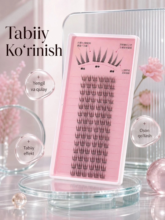 Kipriklarni o‘stirish