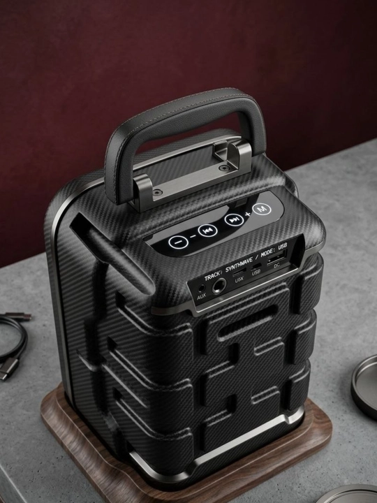 Portativ Bluetooth karnay, 8 dyuym, simsiz, mikrofonli, USB/AUX/TF, 3000 mA·soat