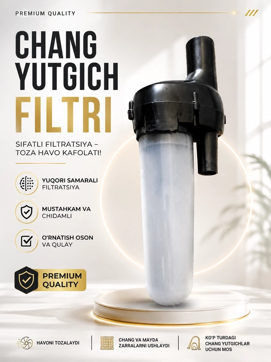 Changyutgich uchun siklon filtr - 