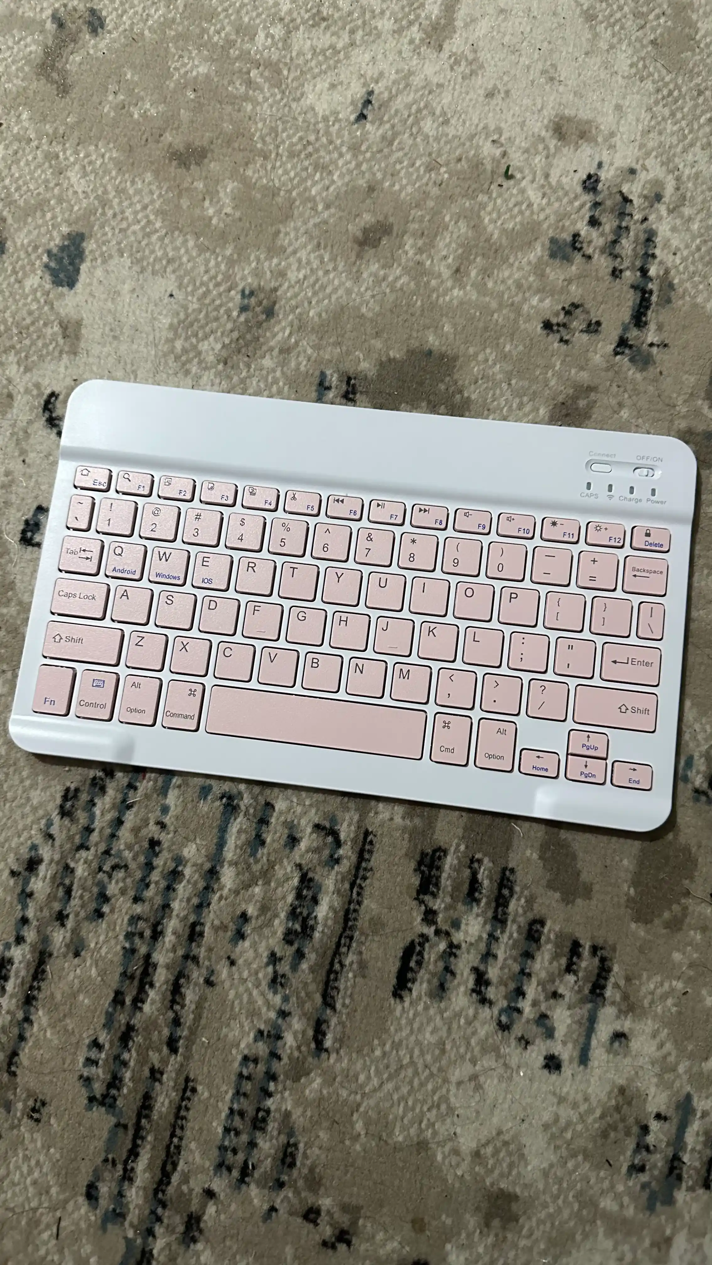 Planshet uchun simsiz Bluetooth klaviatura, ixcham va qulay, ish uchun mos, ipad uchun