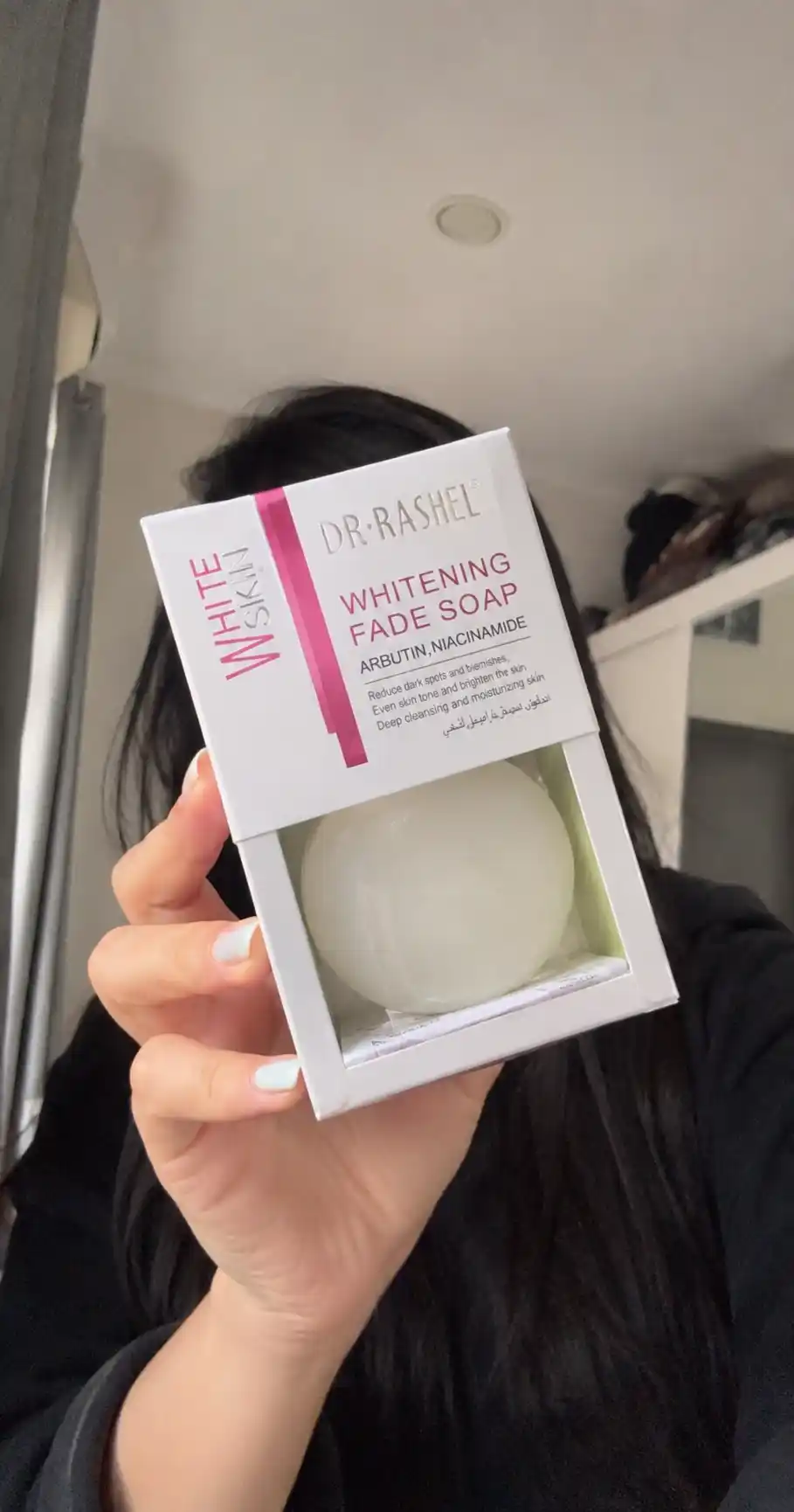 Oqartiruvchi sovun qora nuqtalarga qarshi DR. Rachel White Skin Fade Soap, chuqur tozalash