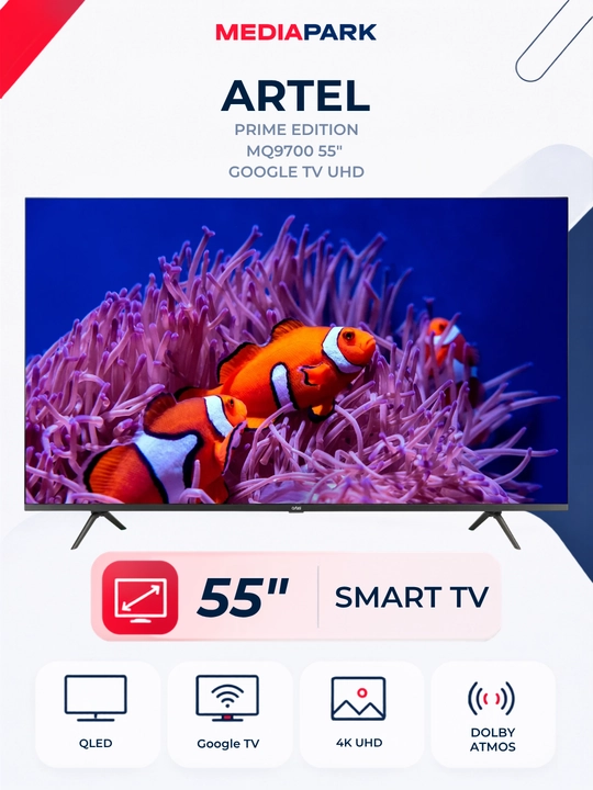 Televizor Artel Prime Edition MQ9700 55″ Google Tv UHD - 