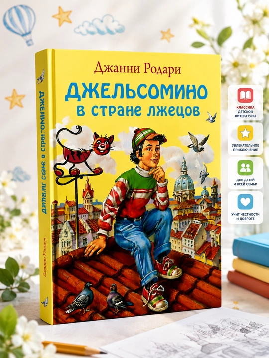 Yolg'onchilar mamlakatida Gelsomino. Janni Rodari - 
