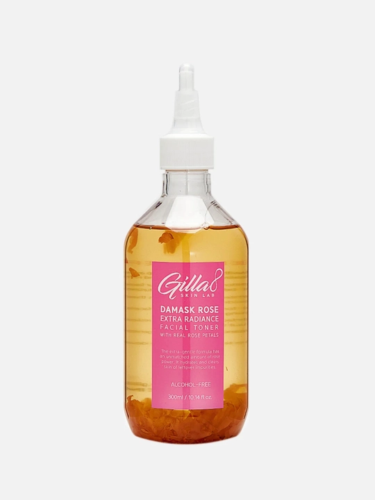 Teri yorqinligi uchun toner Gilla8 DAMASK ROSE EXTRA RADIANCE FACIAL TONER 300 ml
