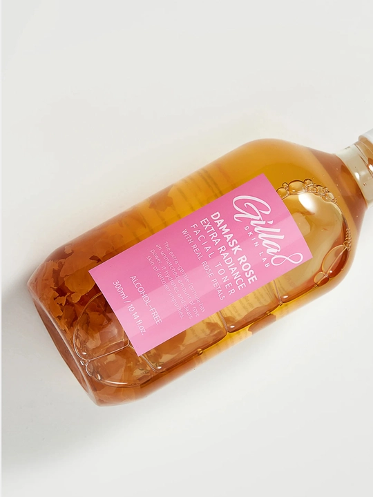 Teri yorqinligi uchun toner Gilla8 DAMASK ROSE EXTRA RADIANCE FACIAL TONER 300 ml