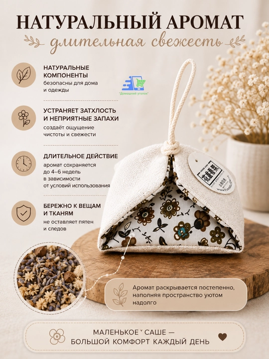Арома-саше в мешочках