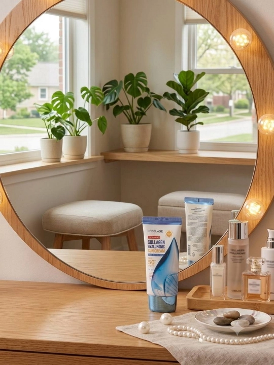 Lebelage Collagen spf50+ PA+++ kollagenli quyoshdan himoyalovchi krem, 50 ml
