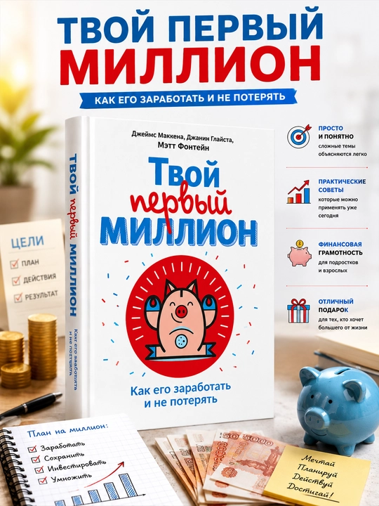 Твой первый миллион как его заработать и не потерять, Джеймс Маккена - 