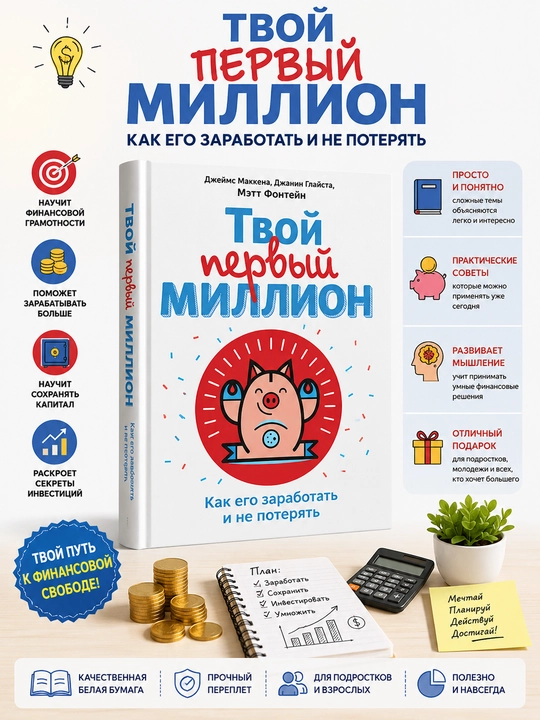Твой первый миллион как его заработать и не потерять, Джеймс Маккена