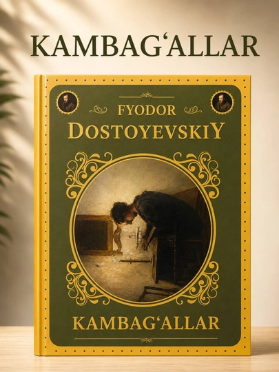 Бедные люди — Фёдор Достоевский | Книга на узбекском языке - 