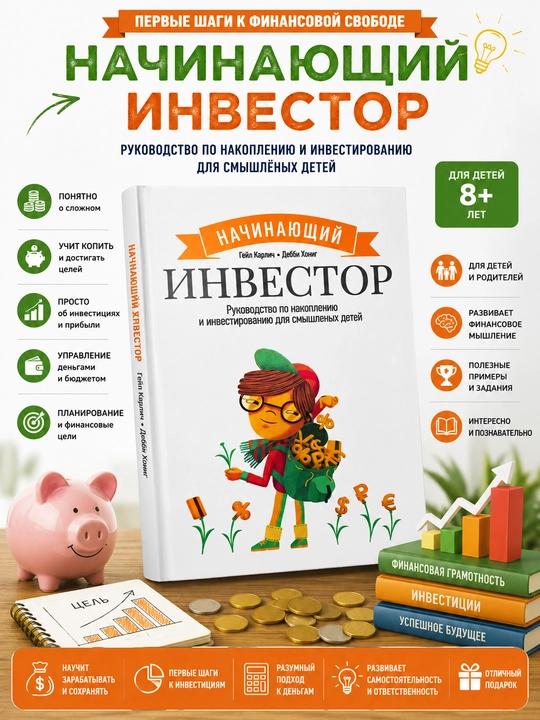 Nachinayushiy investor. Rukovodstvo po nakopleniyu investirovaniyu dlya smishleniy detey