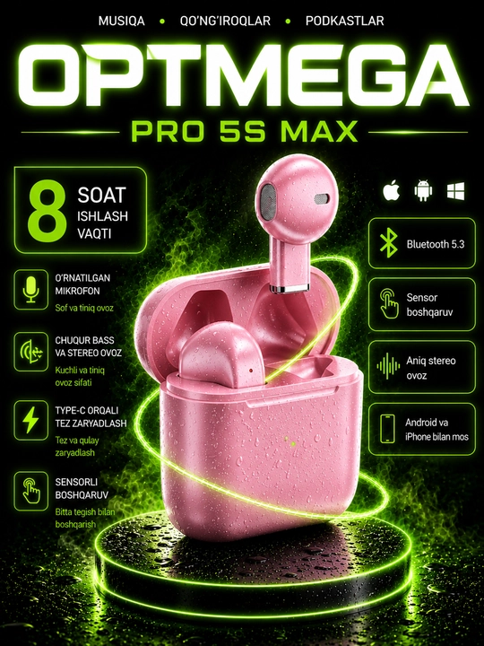 Simsiz quloqchinlar Pro 5s ai, Pods,Pro - 