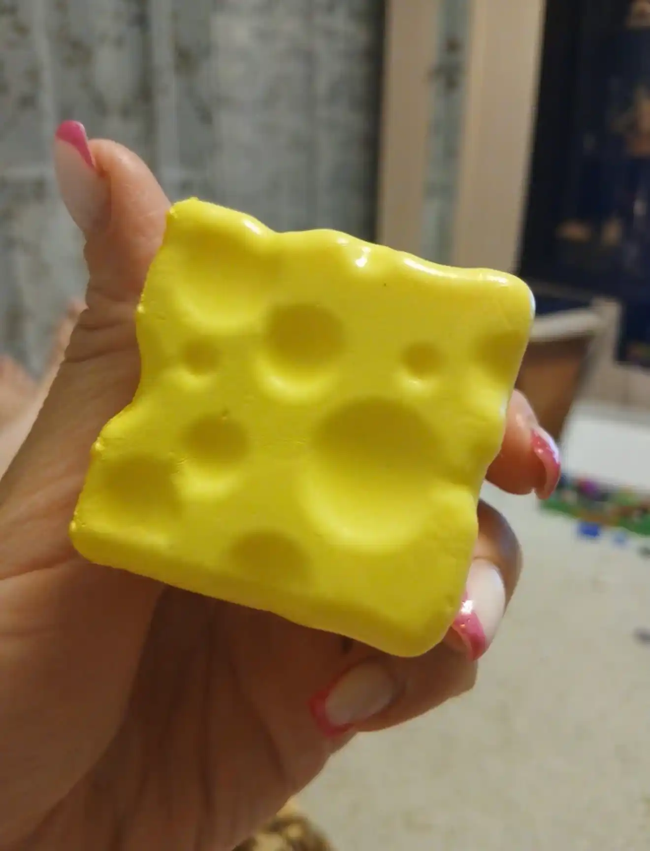 Сквиш антистресс сыр, плитка шоколада, масло butter