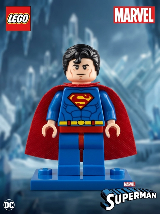 LEGO mini-figuralar, Marvel, Ds, o‘yinchoqlar, bolalar tovarlar, 4.5 sm - 