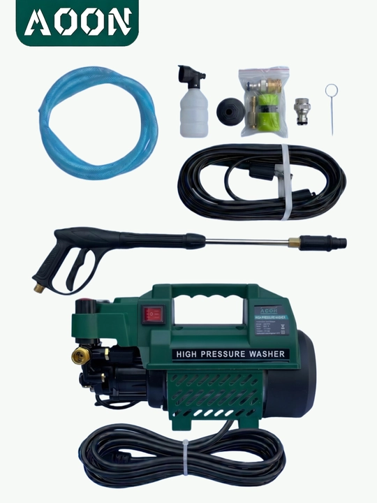 MOON M7 2200 Vt quvvatli yuqori bosimli avtomobil yuvish mashinasi, avtomobillarni yuvish uchun
