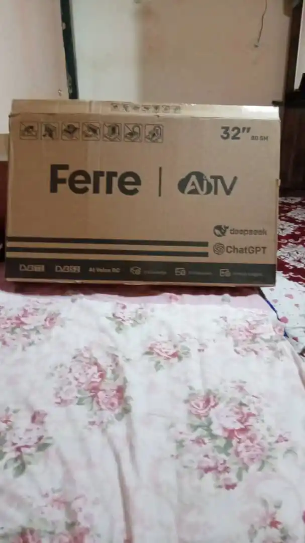 Смарт телевизор FERRE 43" с AI функциями, FHD, LED с поддержкой цифрового ТВ, HDMI и USB