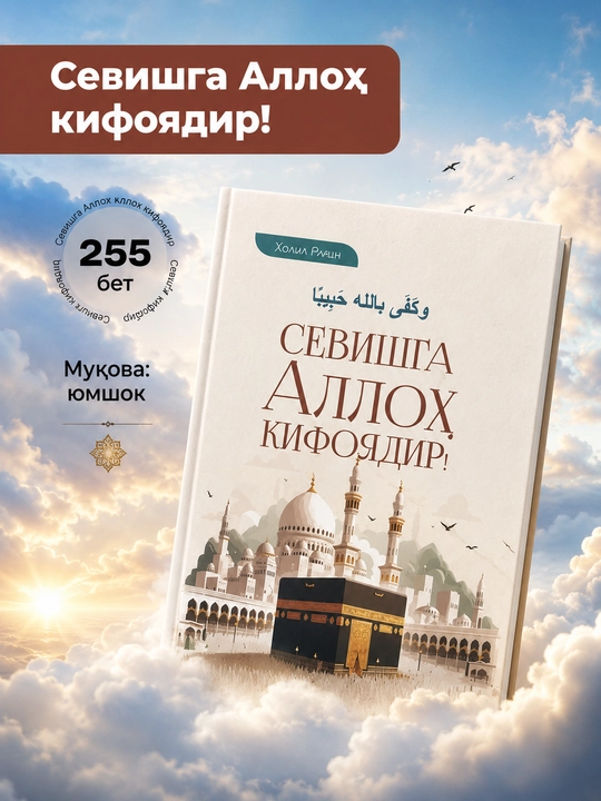 "Sevishga Alloh kifoyadir!", Xolid Amin, Ilhomlantiruvchi islomiy kitob, yumshoq muqova - 