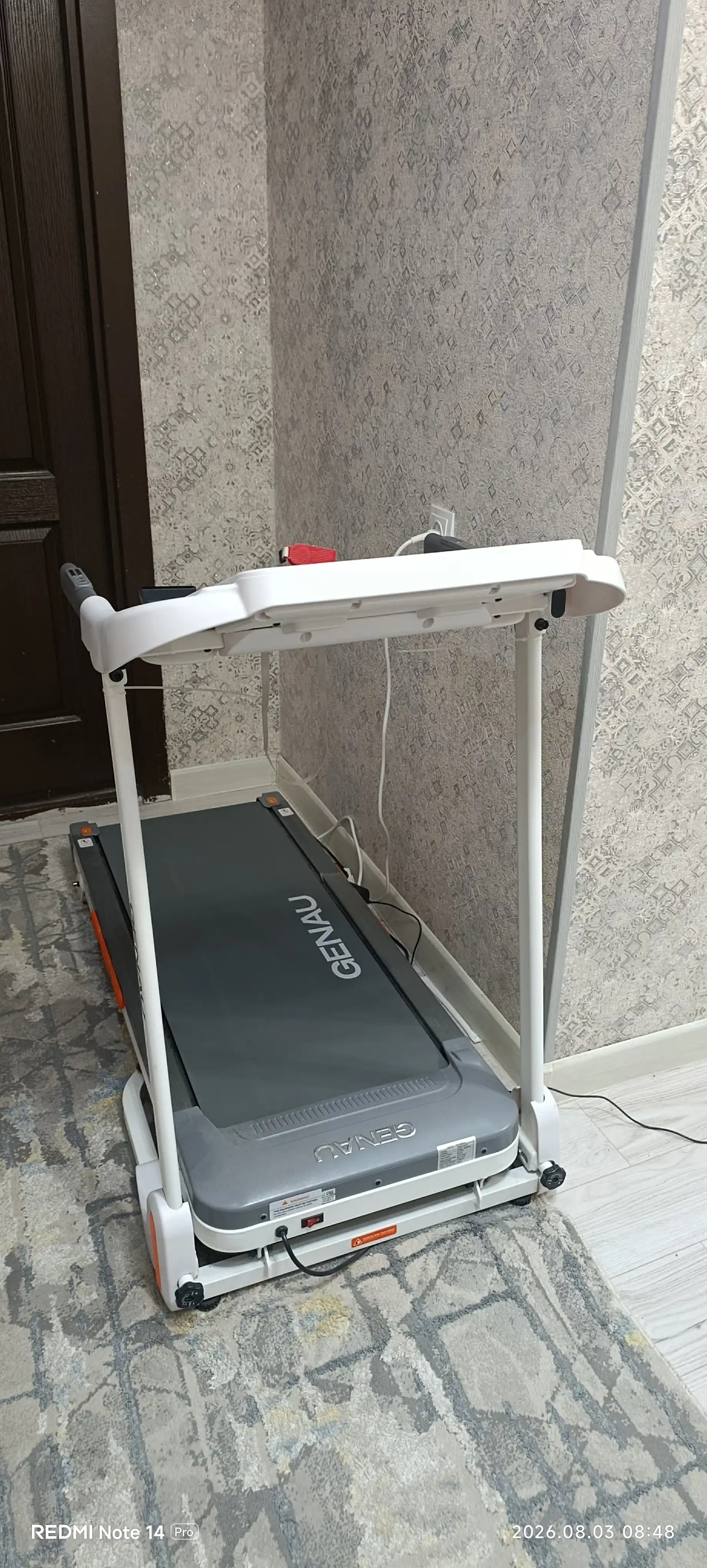 GENAU X50 White yugurish yo‘lagi, elektr, maksimal tezligi 14 km/soat, RT2-18B
