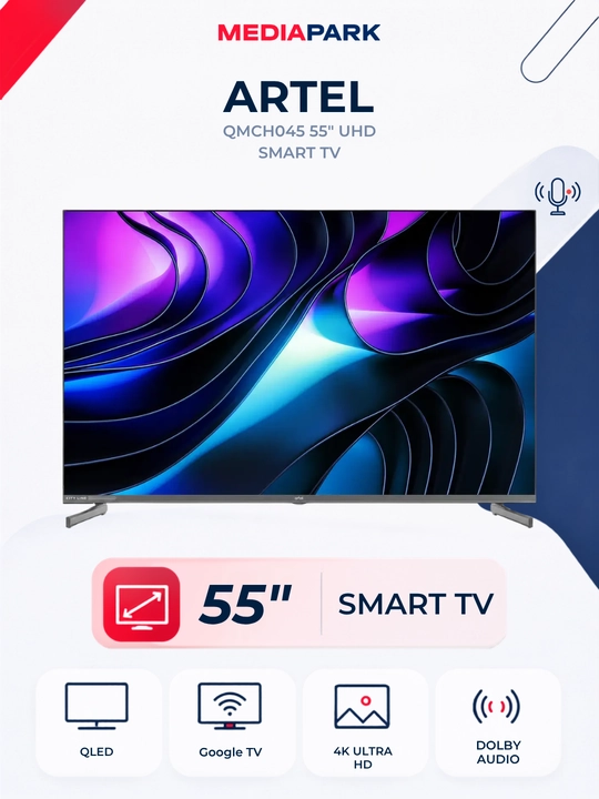 Телевизор Artel QMCH045 55″ UHD Smart Tv - 