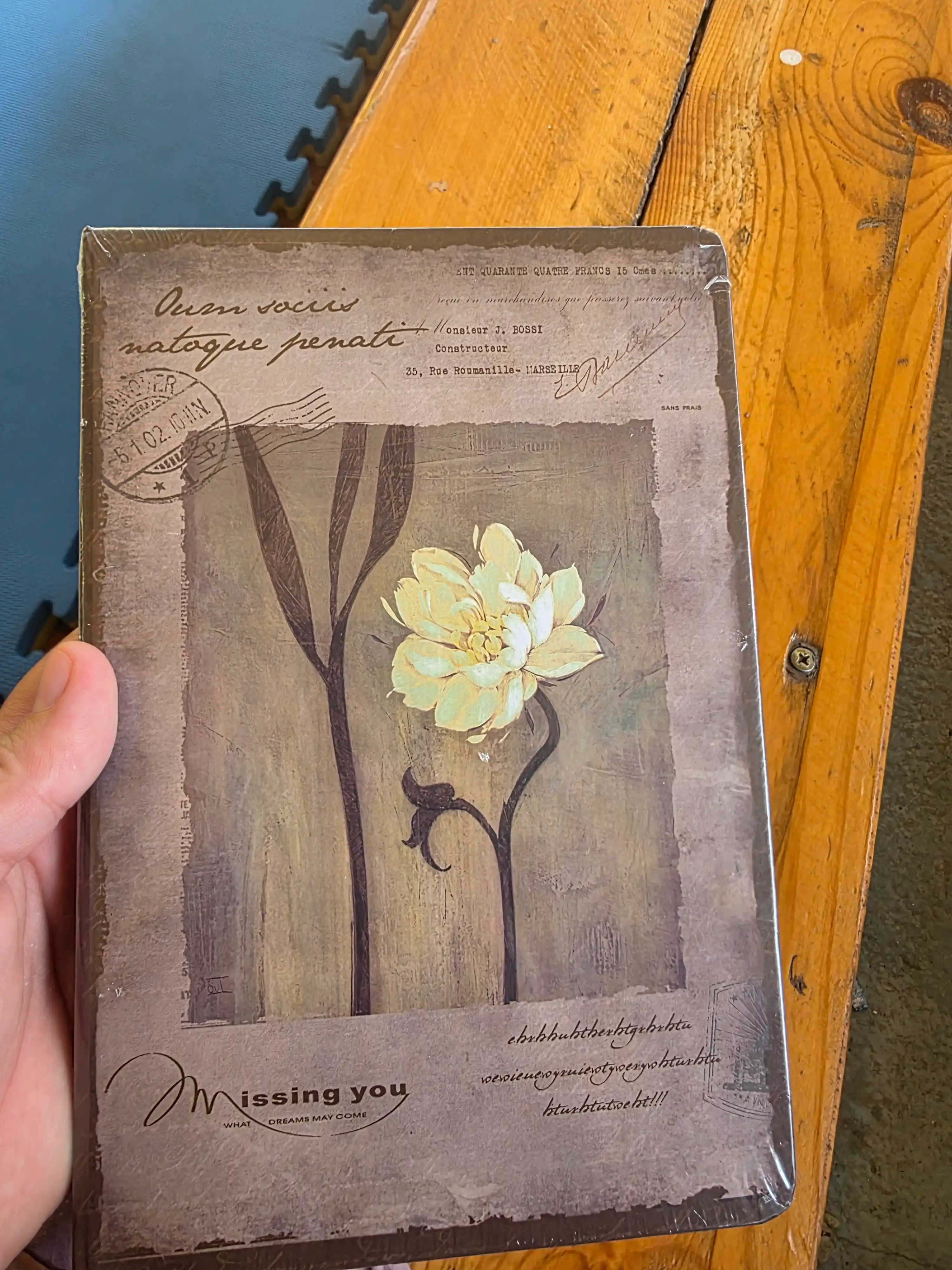 Блокнот в стилях Retro, Travel, Flowers, Love, Nature