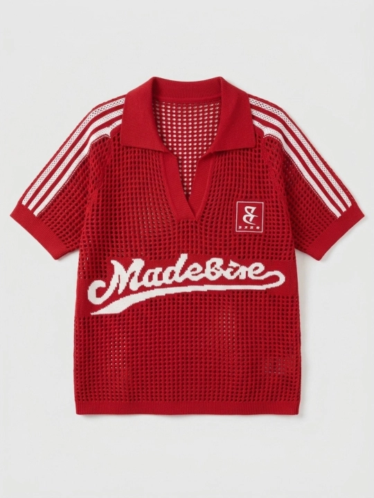 Trikotaj mesh polo futbolka-nafas oluvchi, S-2XL, ayollar va qizlar uchun