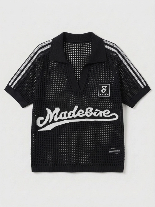 Trikotaj mesh polo futbolka-nafas oluvchi, S-2XL, ayollar va qizlar uchun