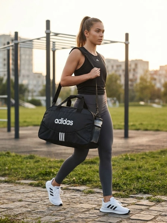 Спорт сумка, сумка для фитнеса мужская, сумка дорожная, сумка для спортзала, черная сумка