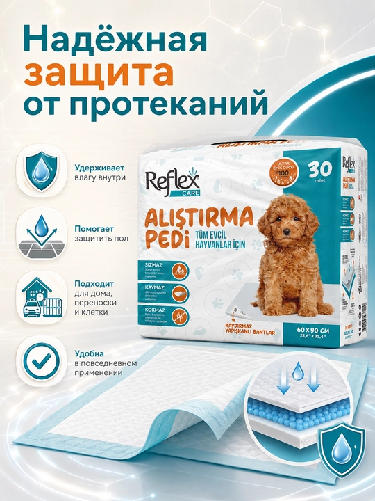 Reflex Training Pads, bir martali ishlatiladigan it tagliklari 60 * 90 sm, 30 dona