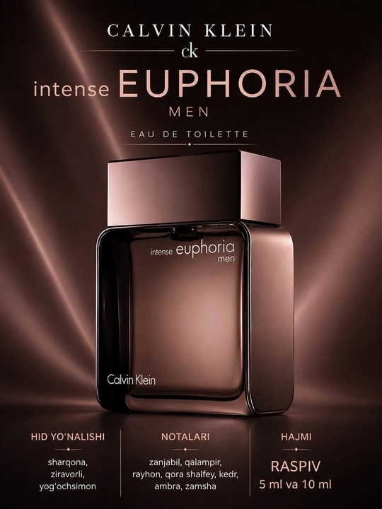 Calvin Klein Euphoria Men — распив 5/10 мл - 