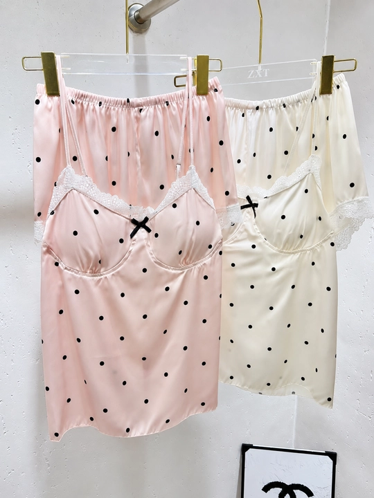 Ipak pijama komplekti (mayka + shortik) krujevali M-XL - 