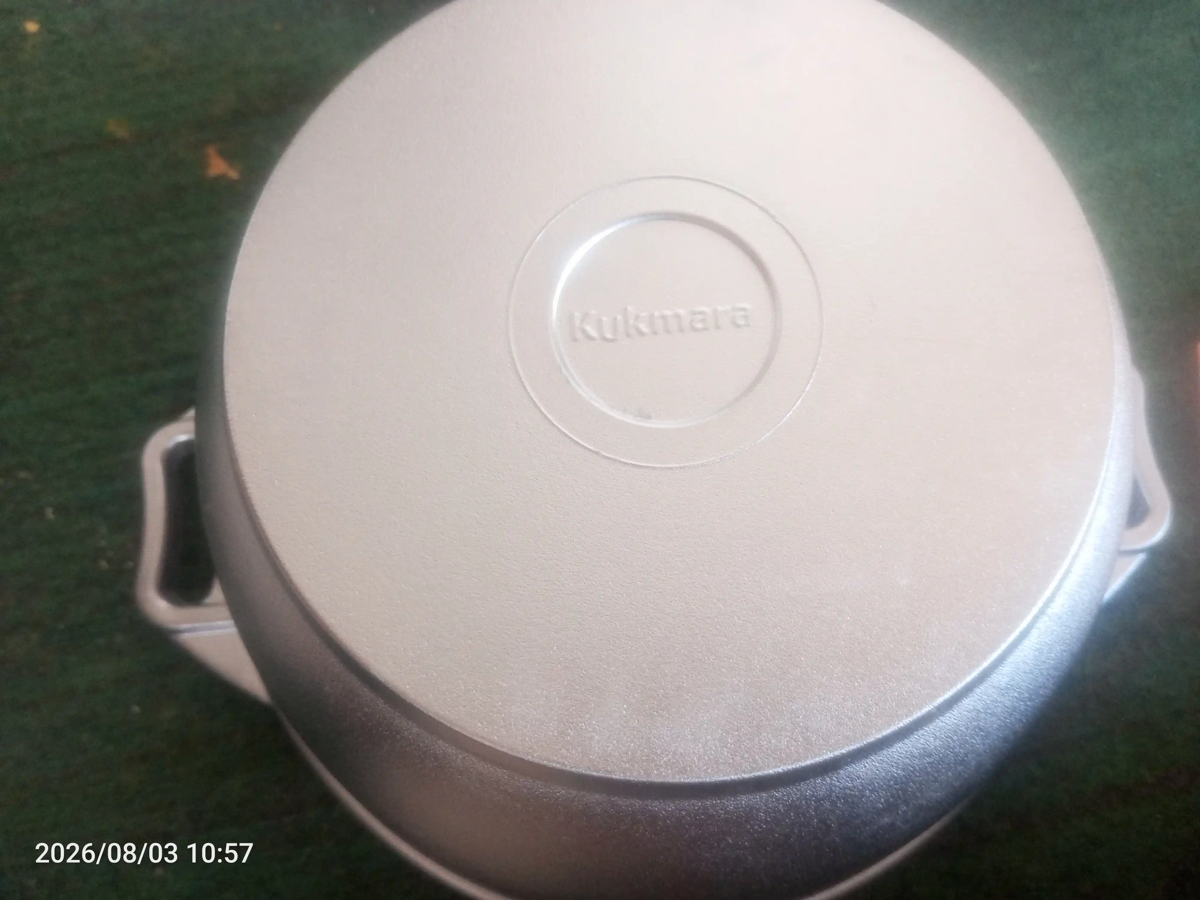 Qozon quyma alyuminiy gaz va elektr pechka uchun qopqog'i bilan Kukmara