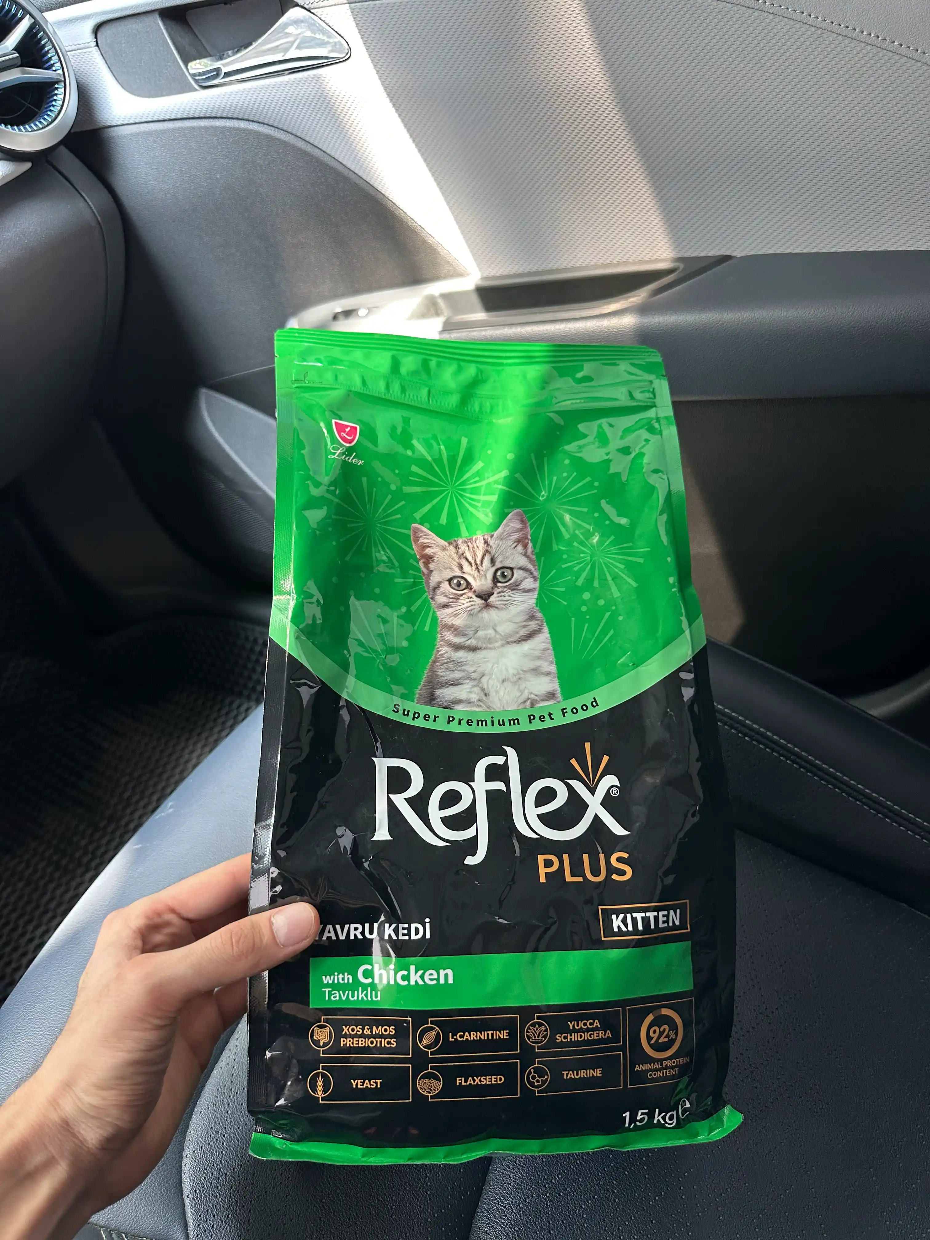 Reflex Plus Kitten Chicken mushukchalar uchun quruq ovqat, tovuq bilan, 1.5 kg