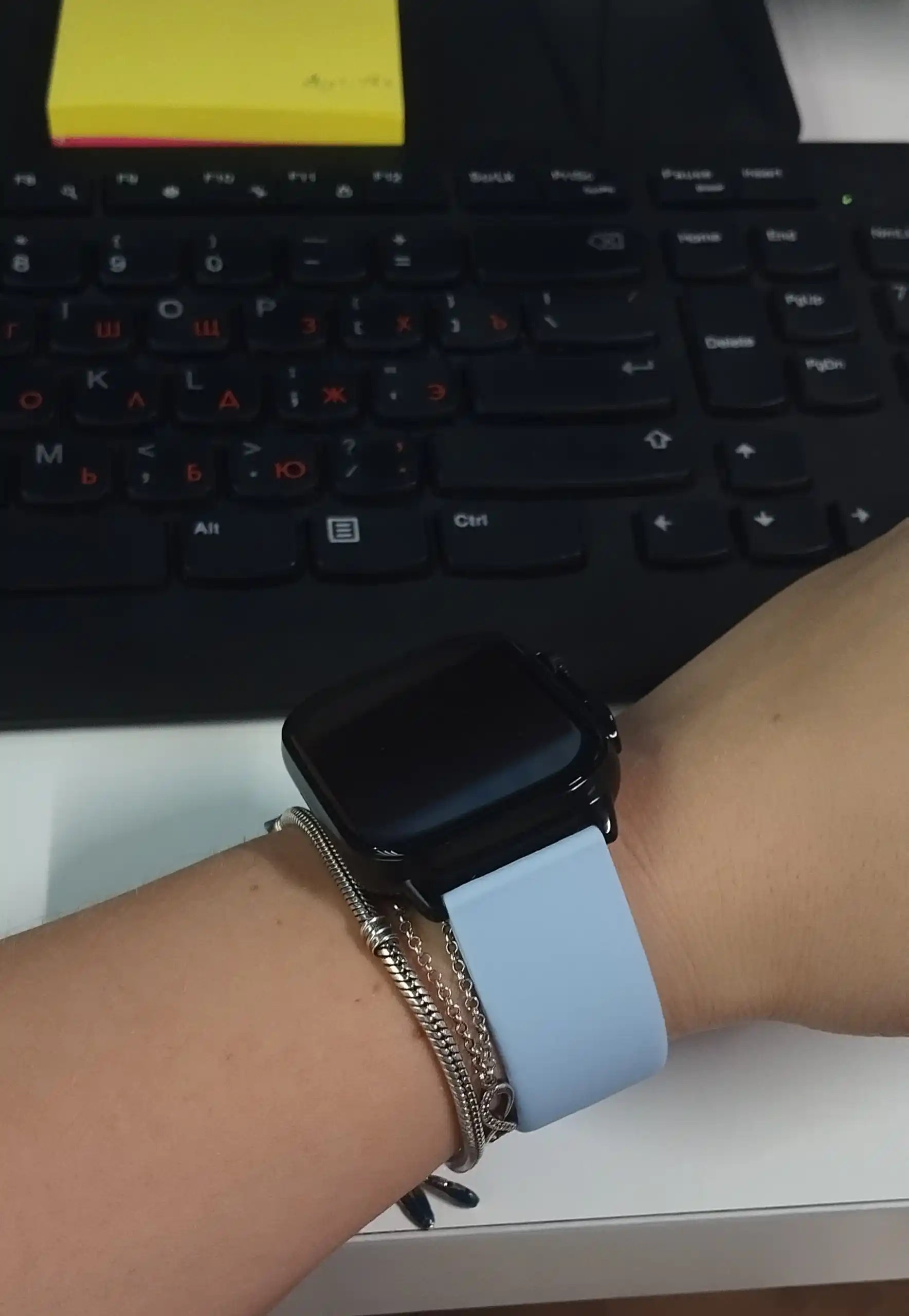 Amazfit Bip, Huawei, Honor, Watch, Xiaomi, Silikon smart soatlari uchun 22 mm soat tasmasi
