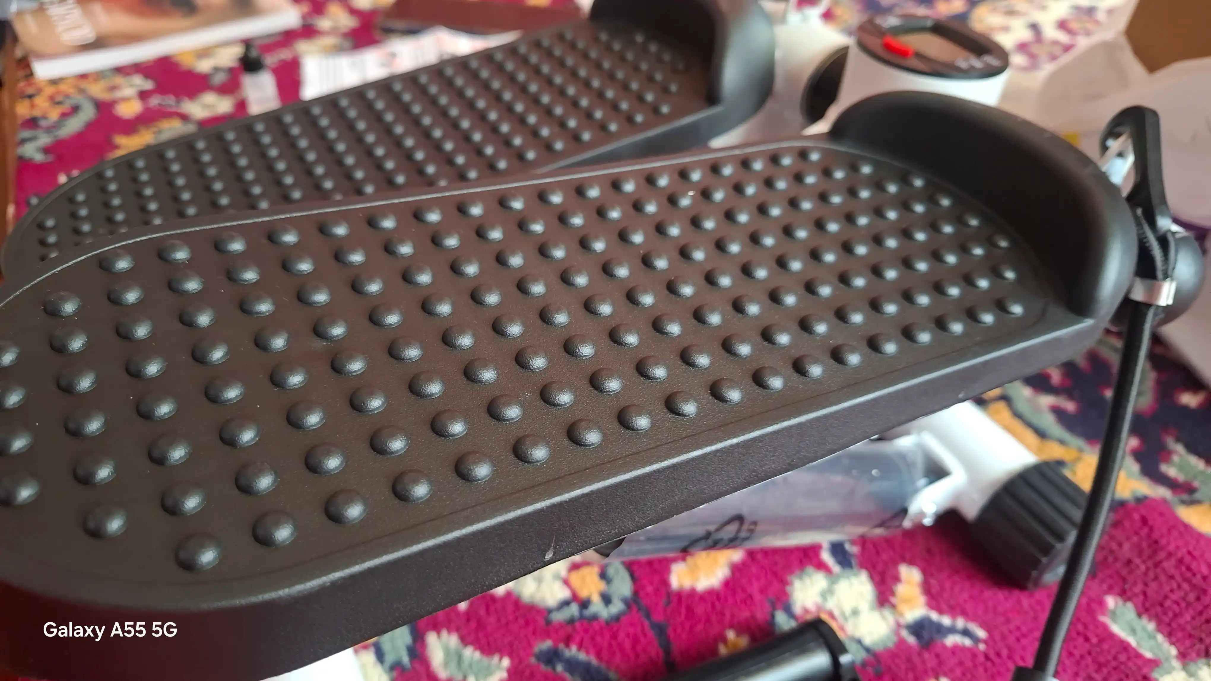 Stepper buriluvchi trenajor Homex – oyoq, son, bel va press mushaklari uchun, espanderli