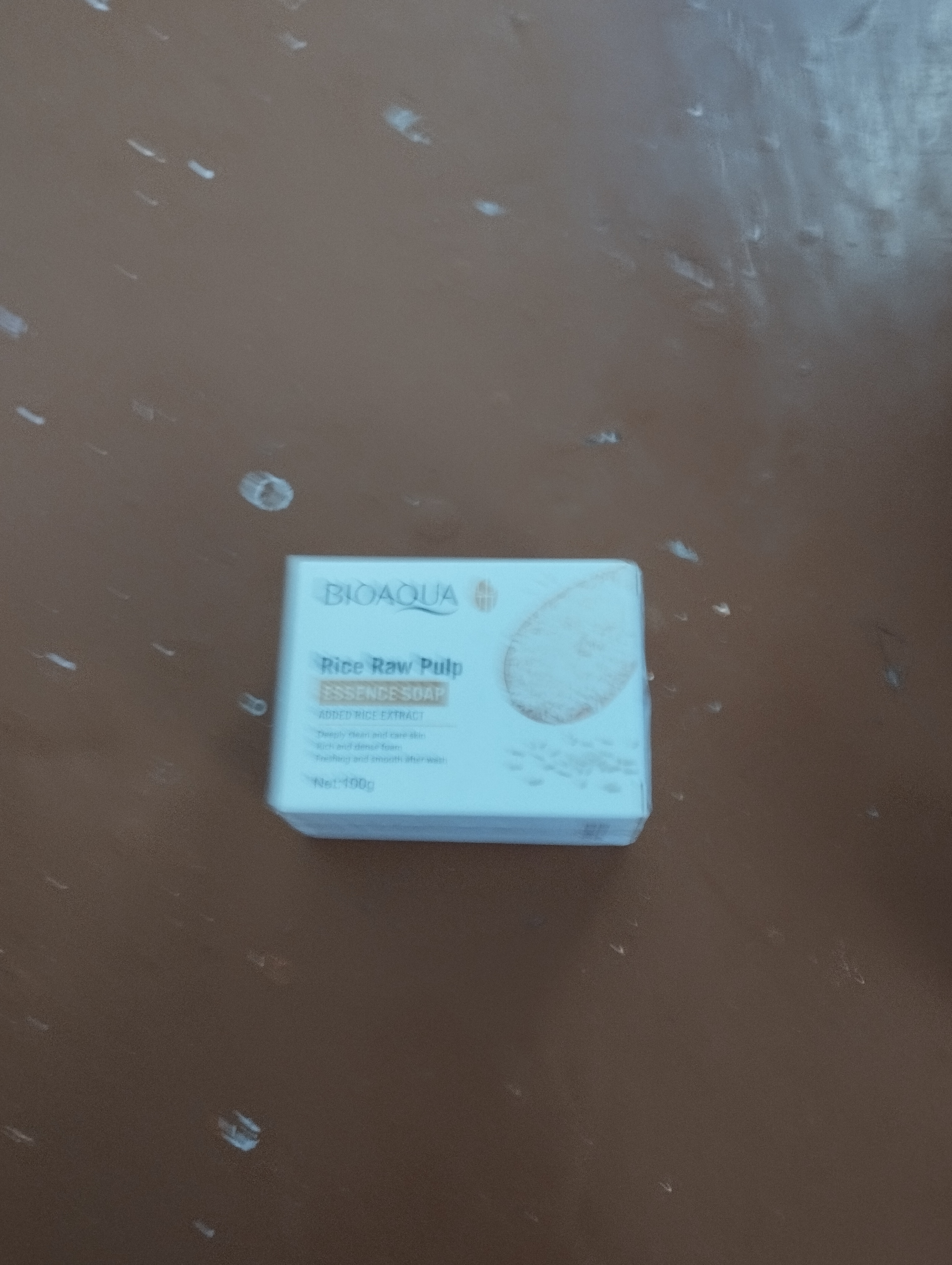 Отбеливающее мыло BIOAQUA с экстрактом риса, для лица и тела, 100 г