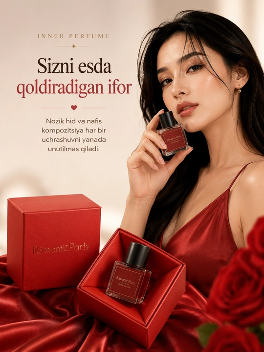 Romantic Party intim parfyumeri (10 ml) intim va tana a’zolari uchun - 