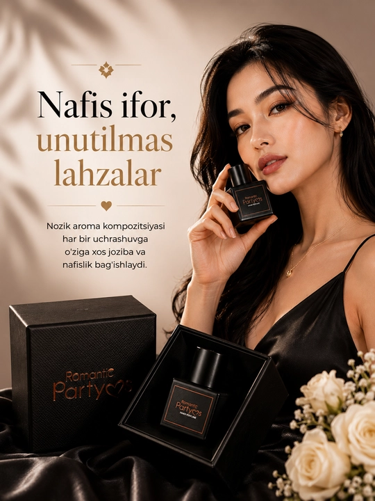 Romantic Party intim parfyumeri (10 ml) intim va tana a’zolari uchun - 