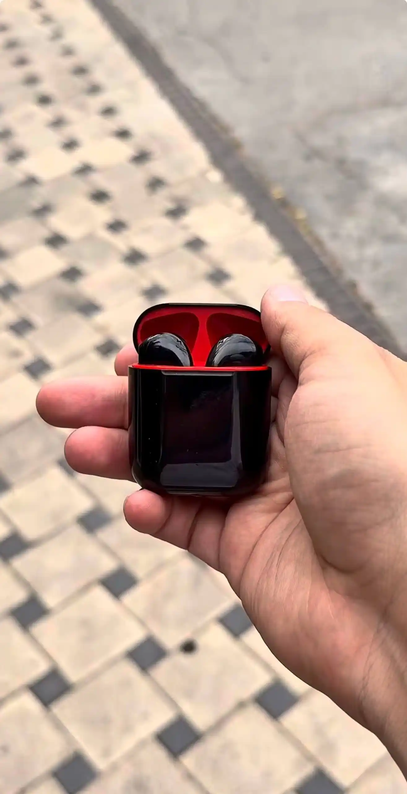 Simsiz quloqchin naushnik KIN KL68 TWS Bluetooth mikrofonli sensorli keysli