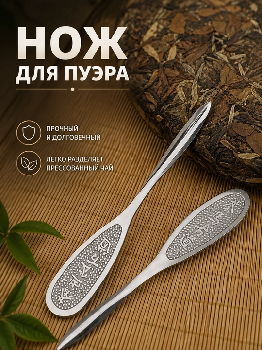 Нож для раскалывания чая пуэр - 