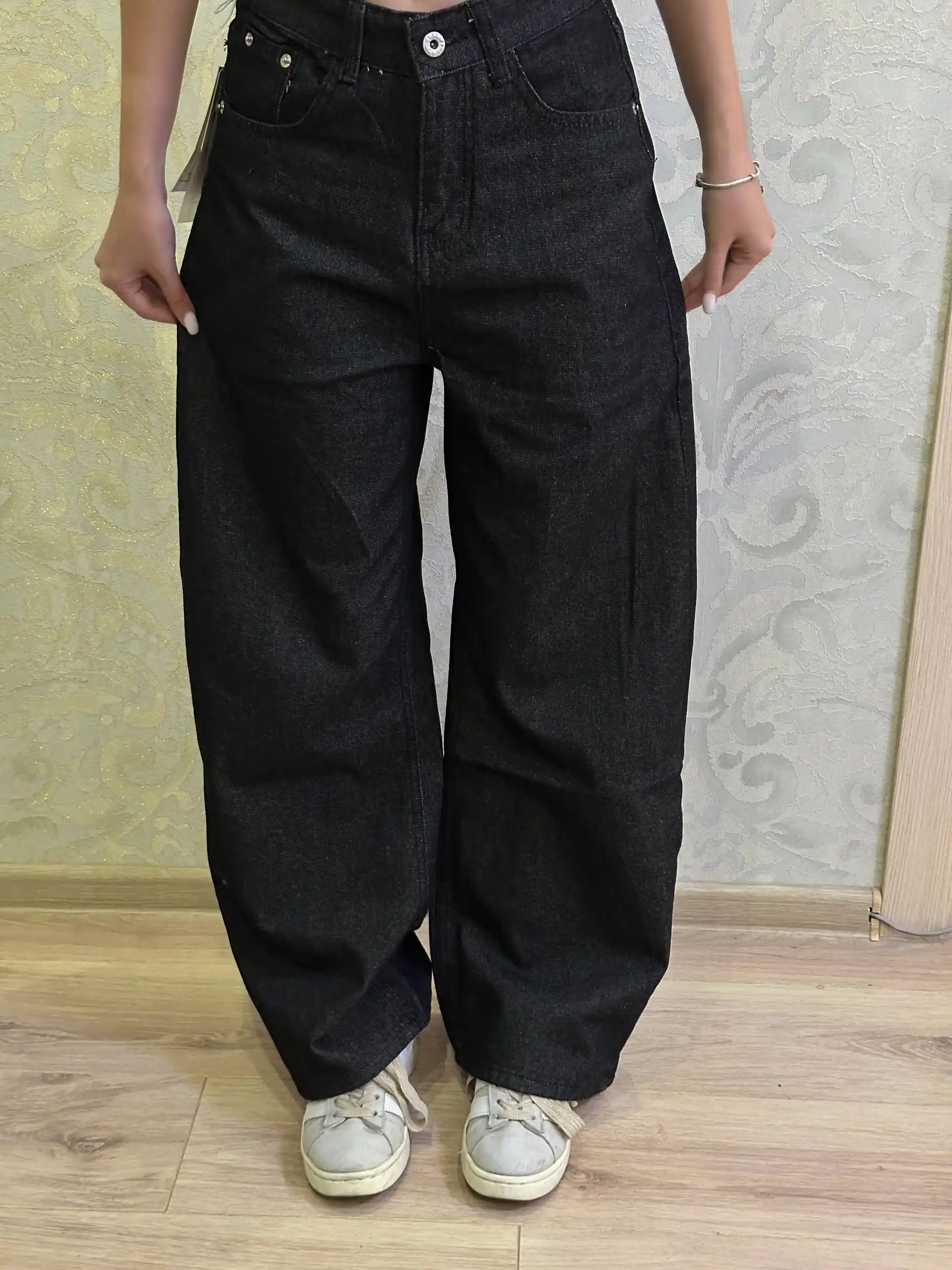 Ayollar baggy jinsi shimlari, keng Y2K, katta o‘lchamli, quvurli