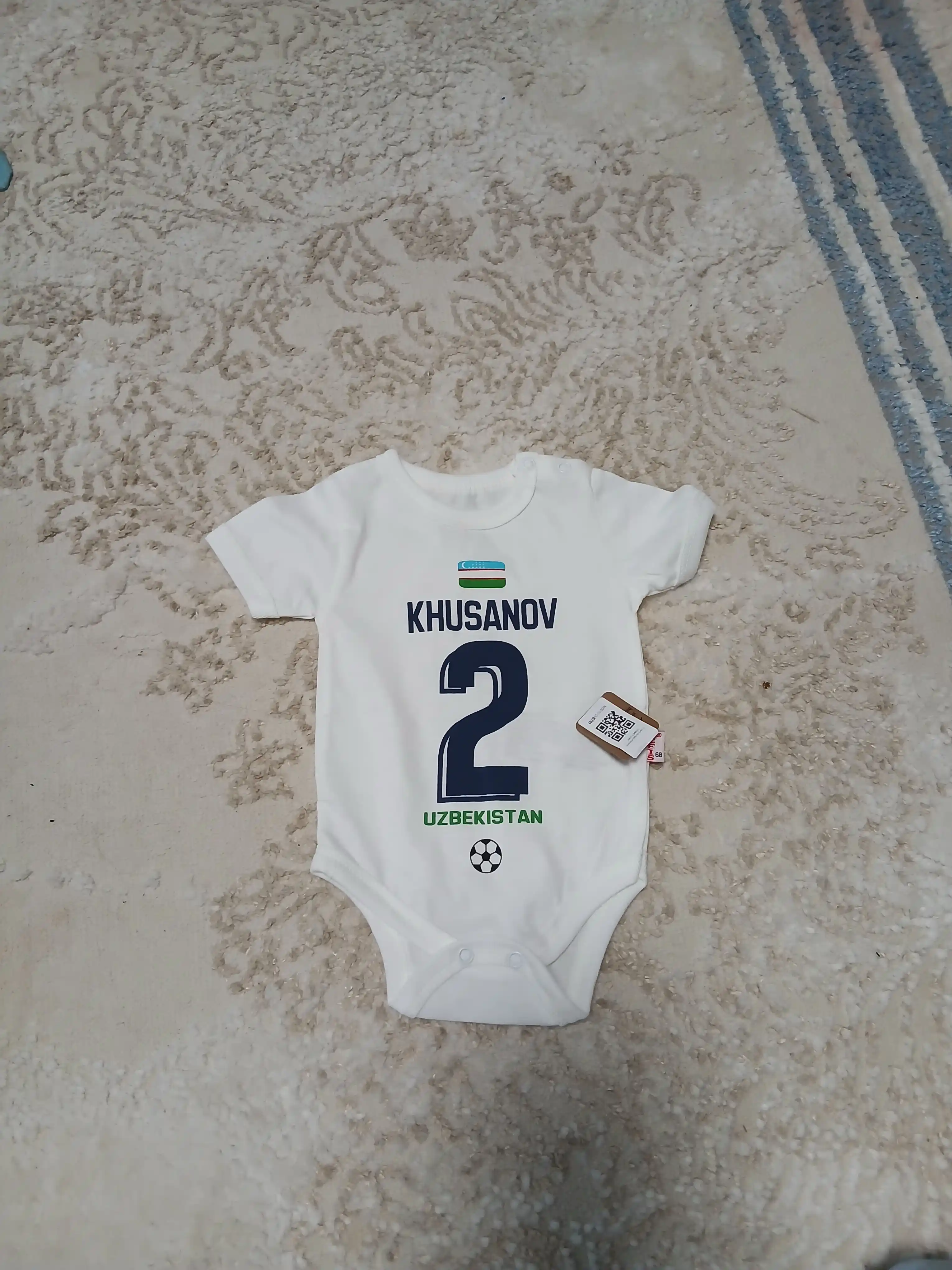 Детское боди Sora с коротким рукавом, в наборе 2 штуки