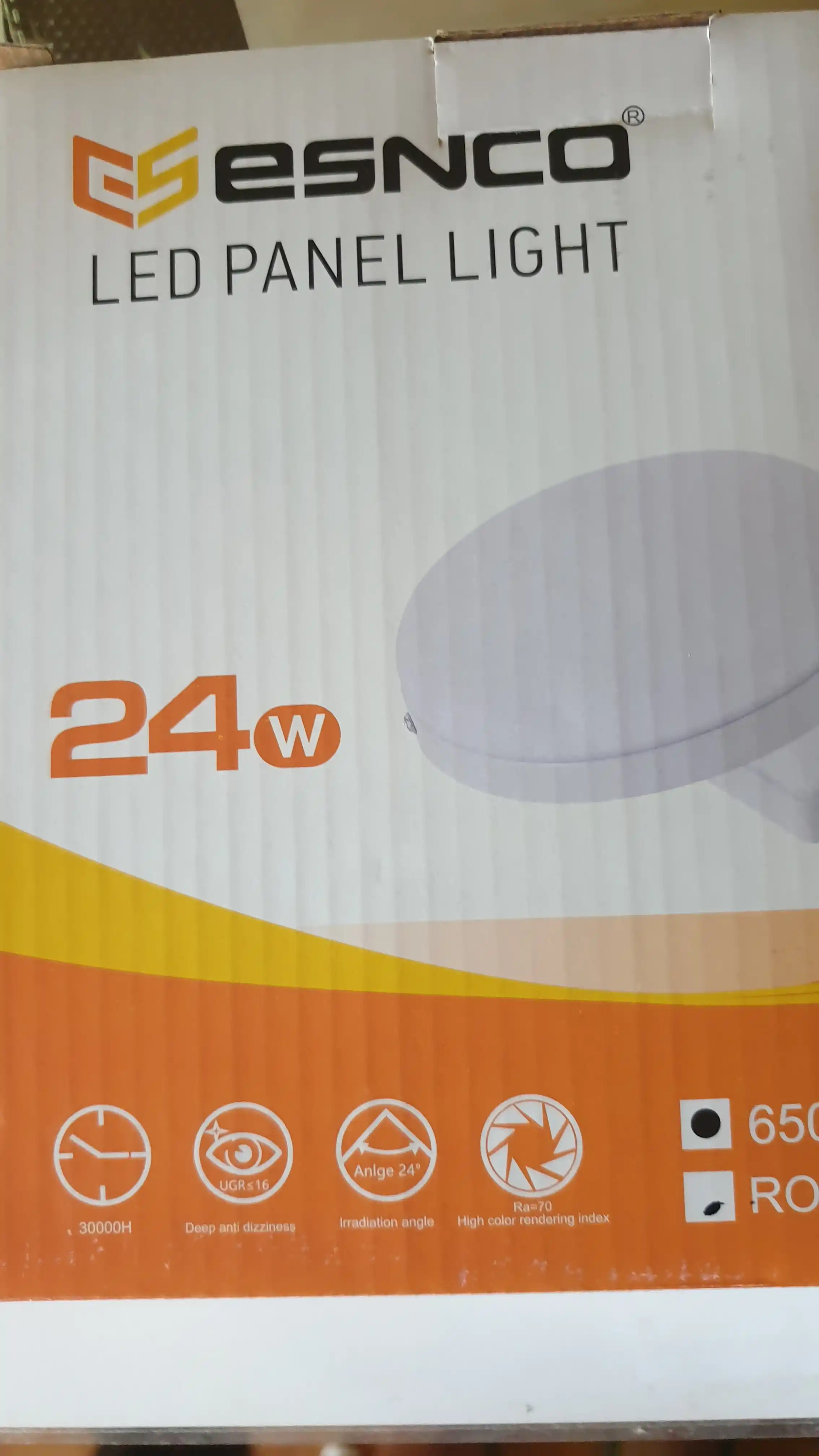 LED ship chirog‘i namlikdan himoyalangan, 18-48W, balkon va yo‘lak uchun